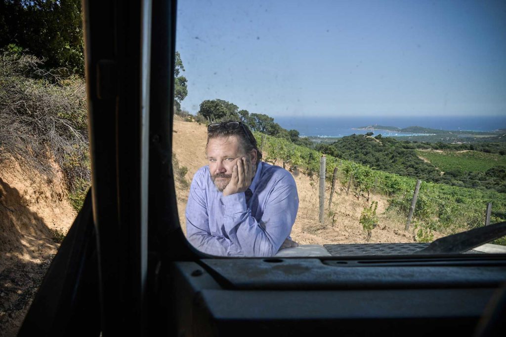 Marc Imbert, domaine Torraccia, Corse du Sud, photo Emmanuel Perrin